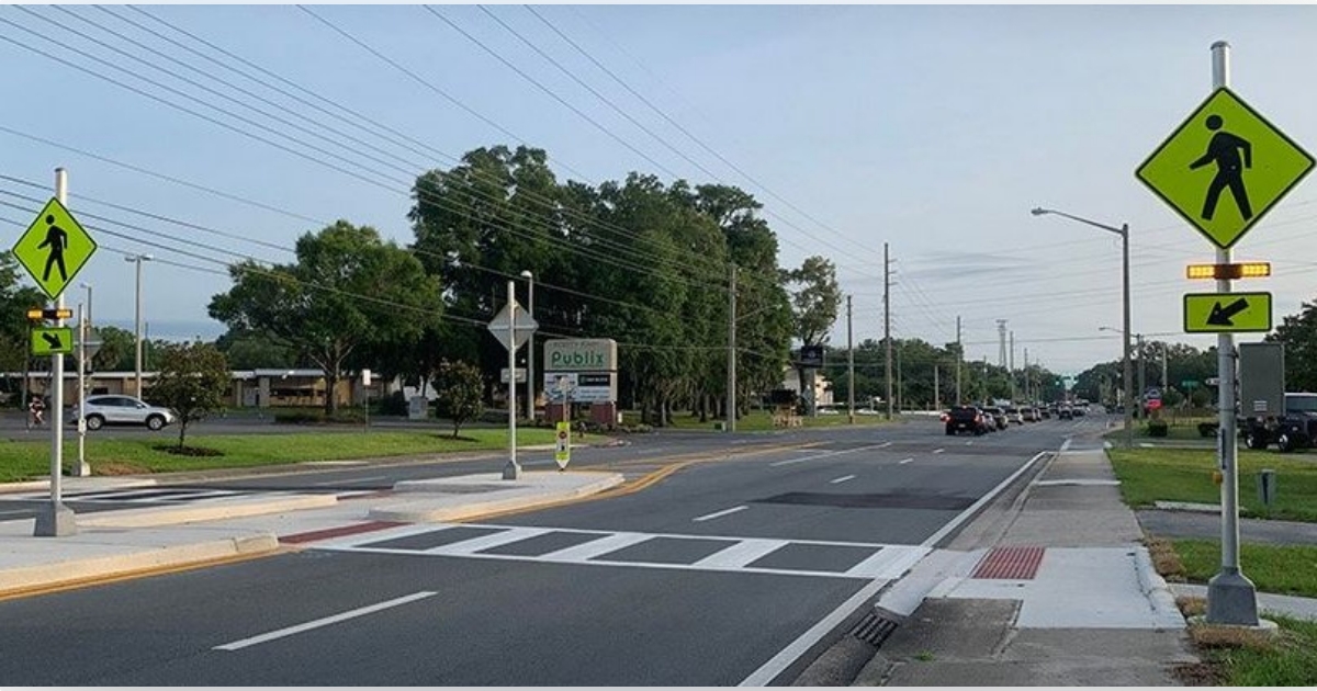 Ocala receives new crosswalk on SE 36th Avenue