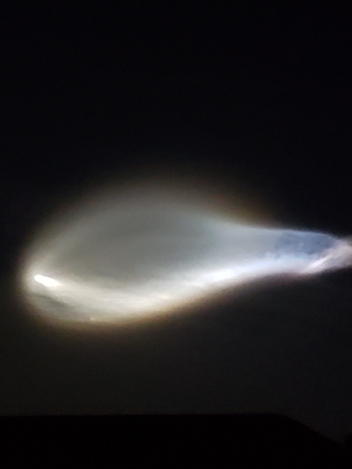 SpaceX Falcon 9 Launch As Seen From Ocala