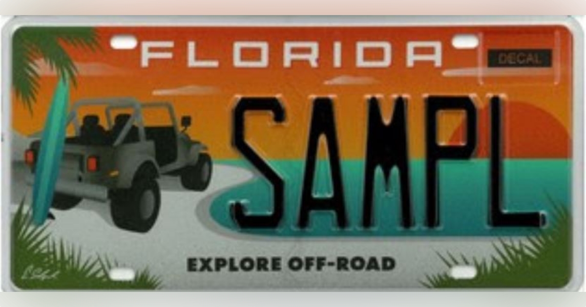 FLHSMV announces 12 new specialty license plates 2