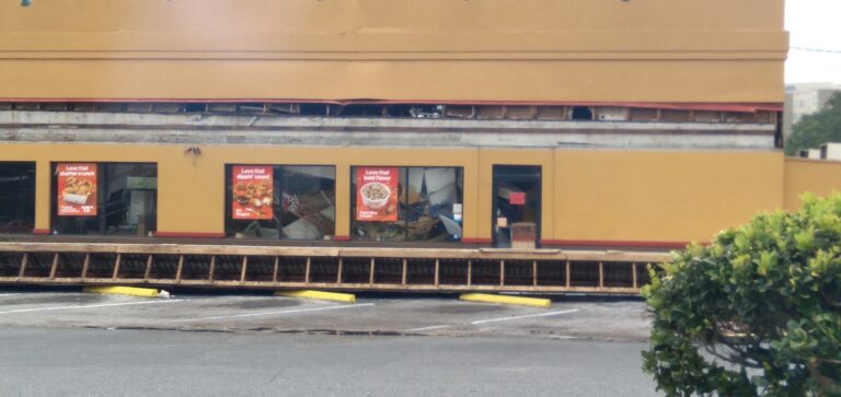 Popeyes In Ocala Severely Damaged By Storm