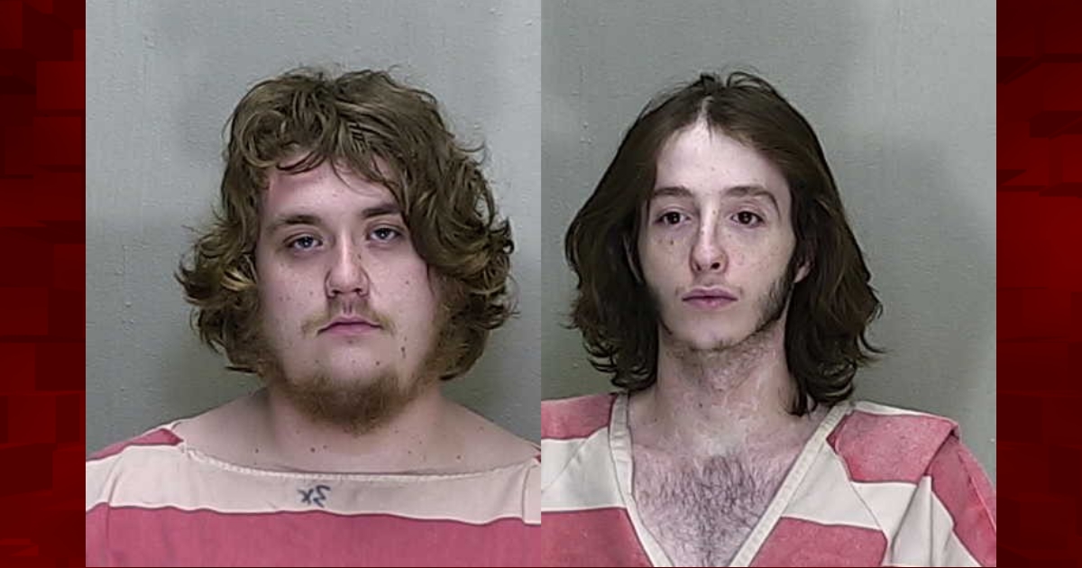 Two Dunnellon men arrested after allegedly being involved in armed robbery