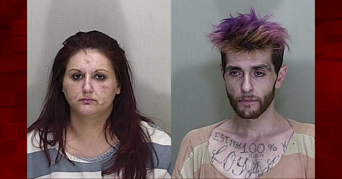 Two arrested following traffic stop after OPD officers find drugs paraphernalia