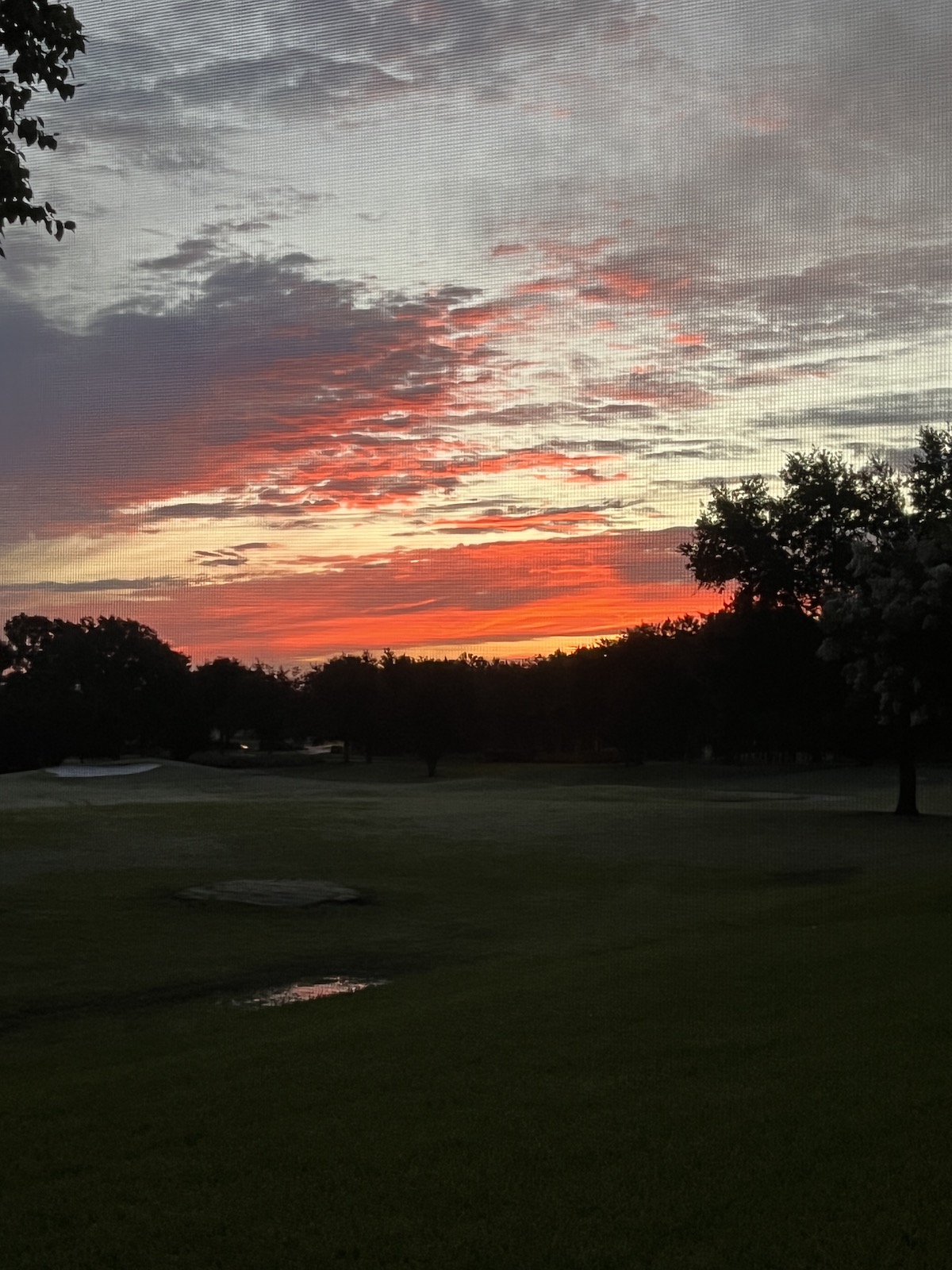 Beautiful Sunrise On Stone Creek Golf Club In Ocala