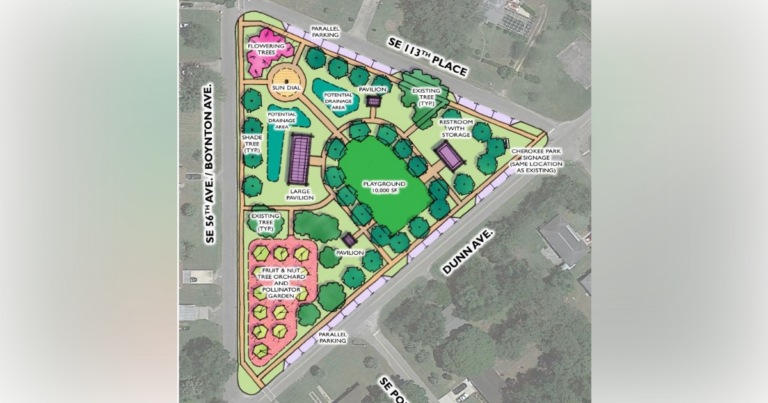 City of Belleview announces planned changes for Cherokee Park