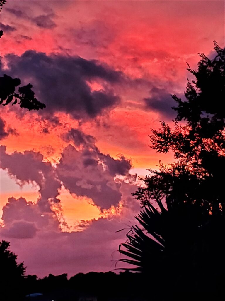 Colorful Evening Sky Above Ocala’s Summerglen Community