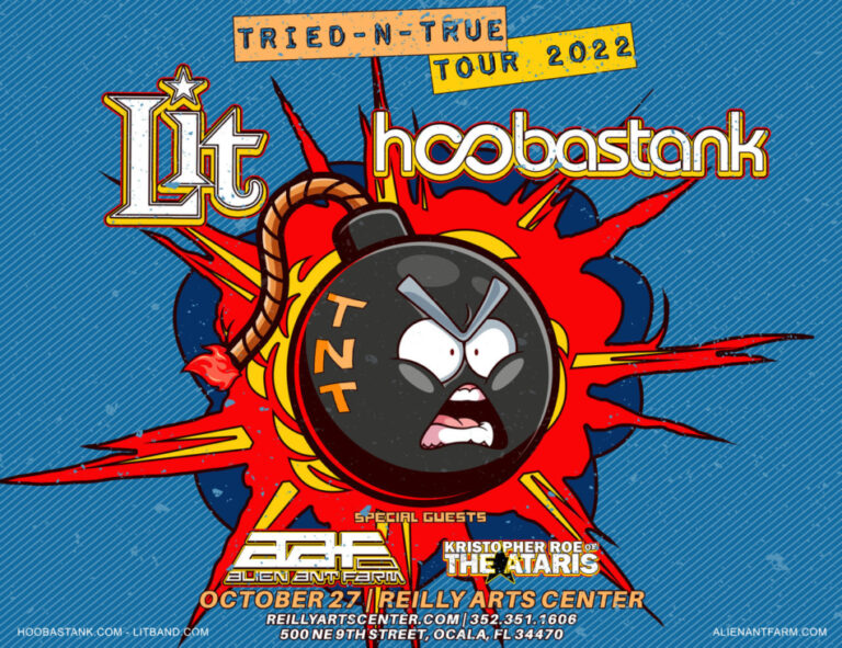 Lit and Hoobastank bringing their co-headlining tour to Reilly Arts Center