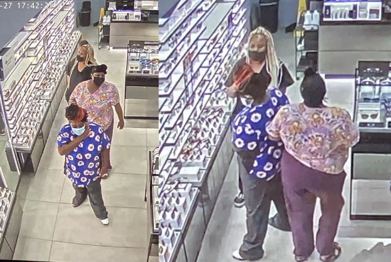 Three women suspected of stealing $18,000 worth of merchandise from Sunglass Hut in Ocala