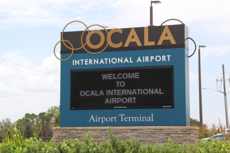 Ocala International Airport sign feature image