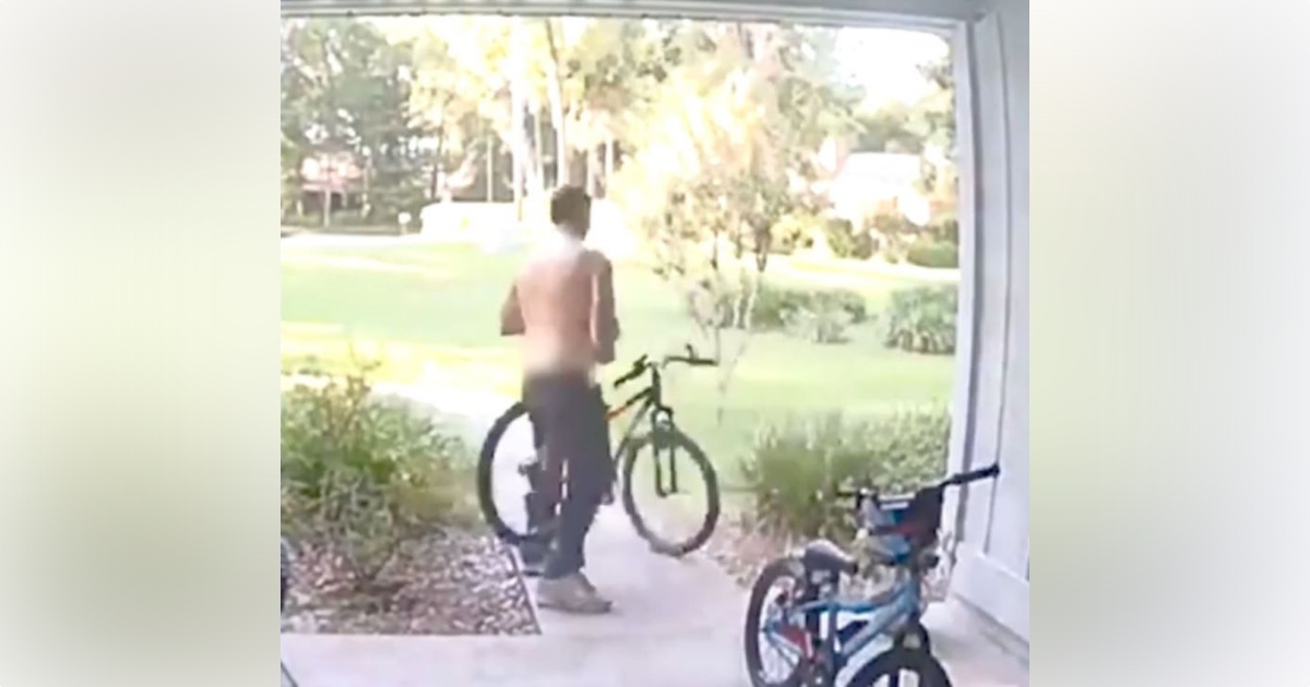 Ocala police asking for help identifying man who stole childs bicycle 2
