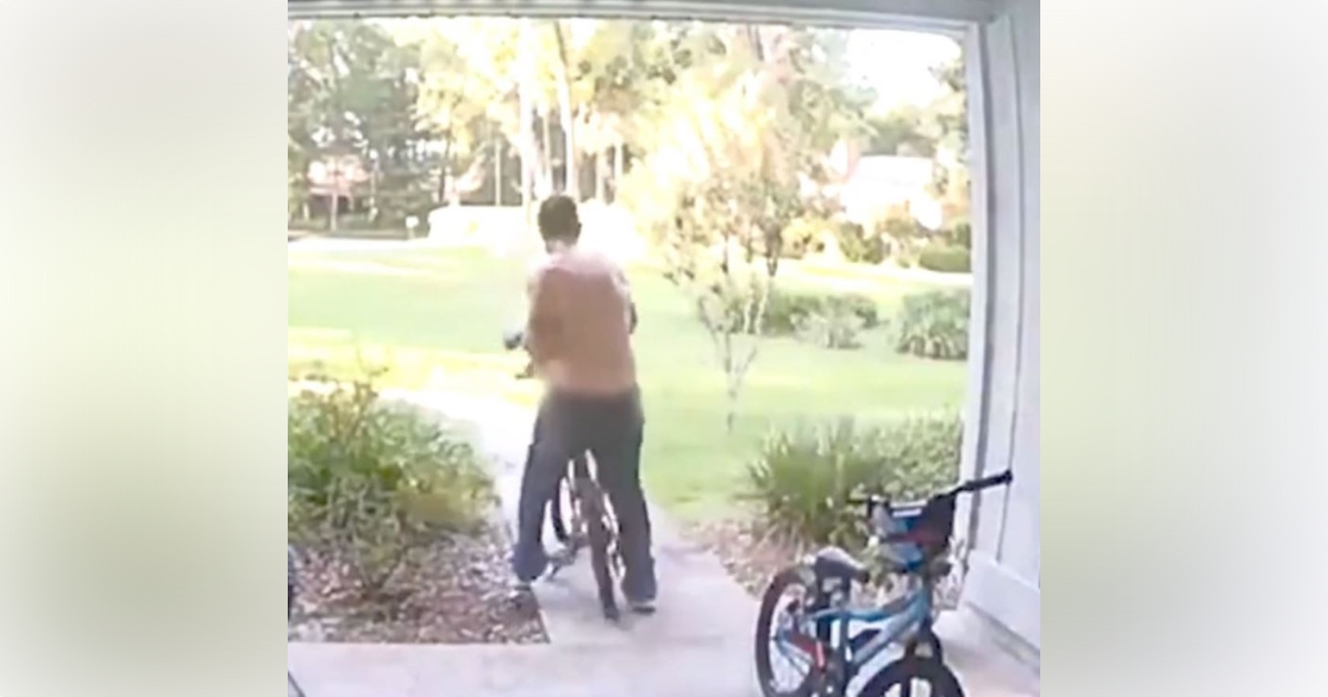 Ocala police asking for help identifying man who stole childs bicycle 3