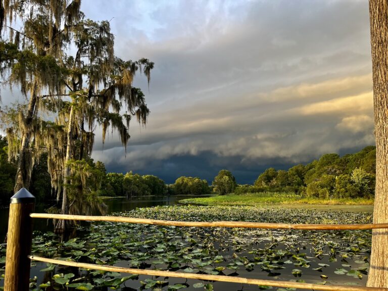 Ominous Cloud Formation On The Withlacoochee River