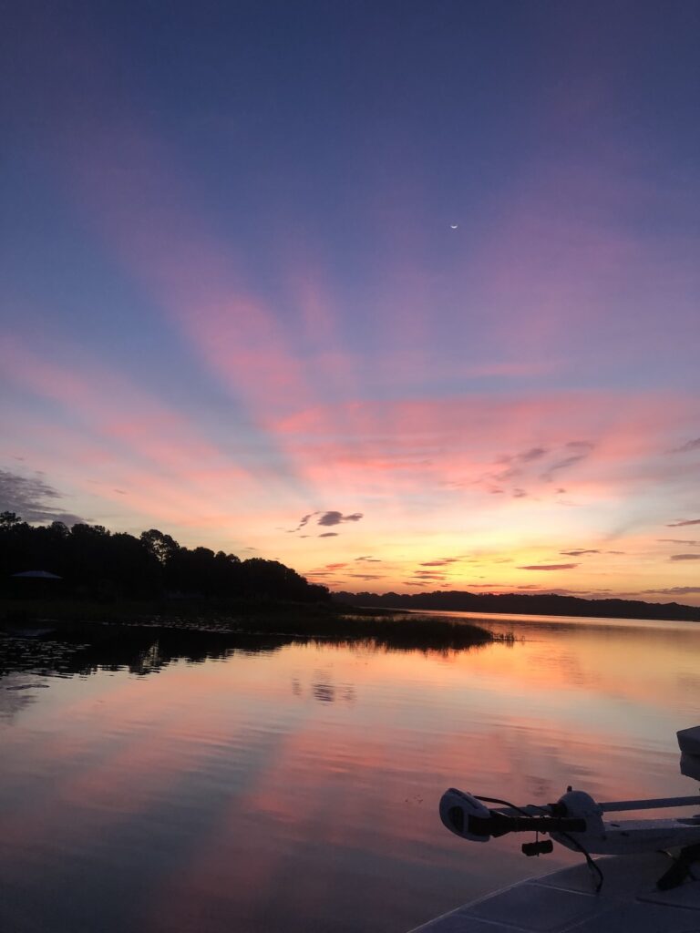Sunrise On Lake Spivey In Inverness