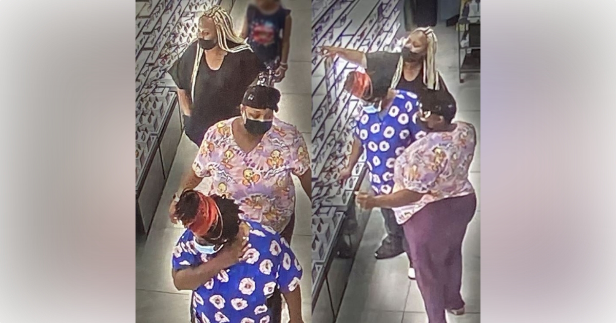 Three women suspected of stealing 18000 worth of merchandise from Sunglass Hut 1