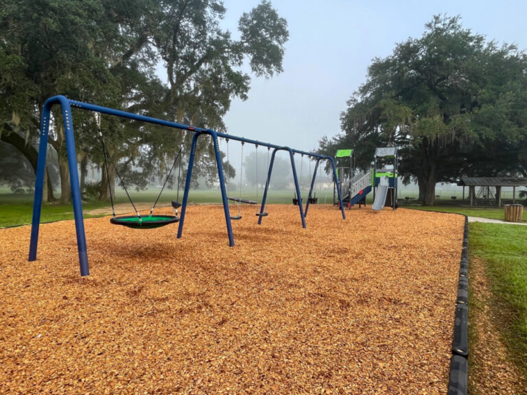 New playground at Cougar Park opens to public