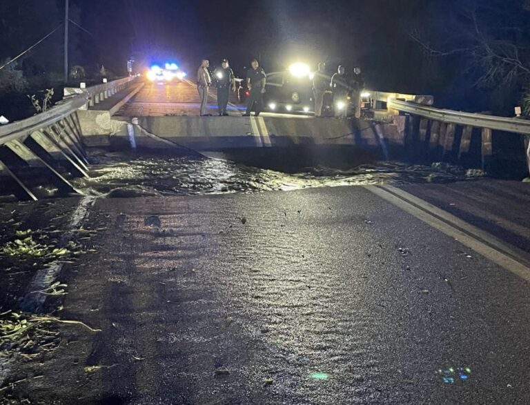 Hardee County road damage