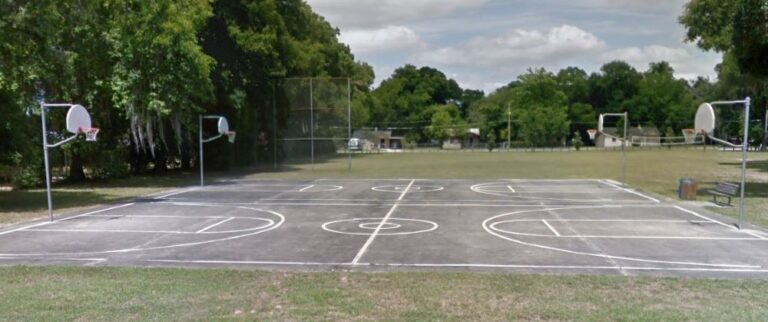 Basketball courts at Lamb Park closed for resurfacing