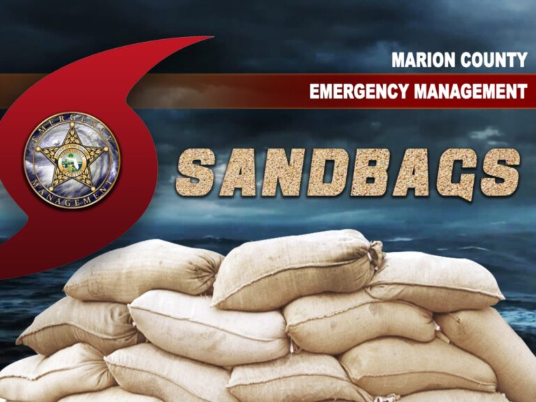 Marion County Emergency Management announces nine sandbag locations