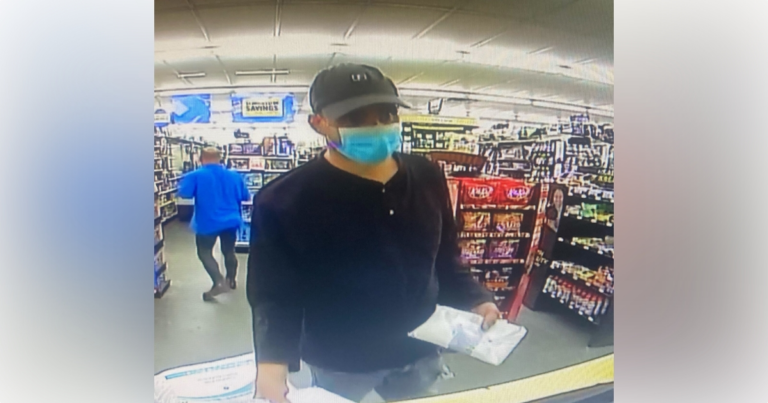 MCSO seeking help to identify man who allegedly used stolen credit card at Dollar General