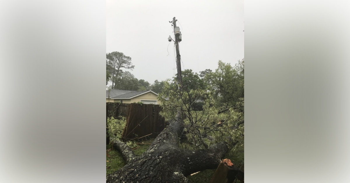 Ocala Electric Utility shares photos from Hurricane Ian as crews work to restore power 1