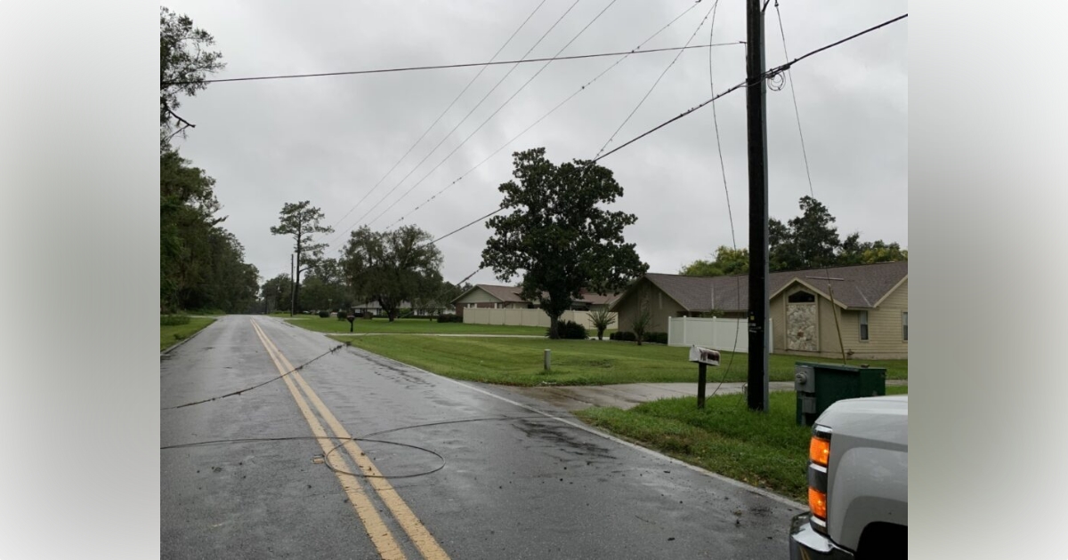 Ocala Electric Utility shares photos of damage caused by Hurricane Ian 2