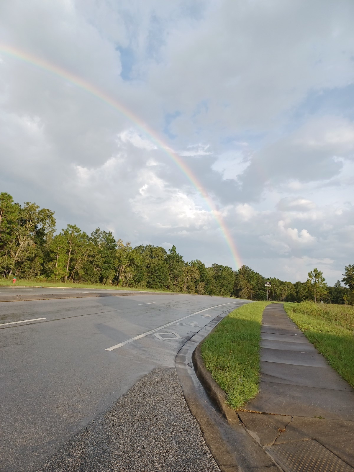 Rainbow Over SW 95th Circle In Ocala