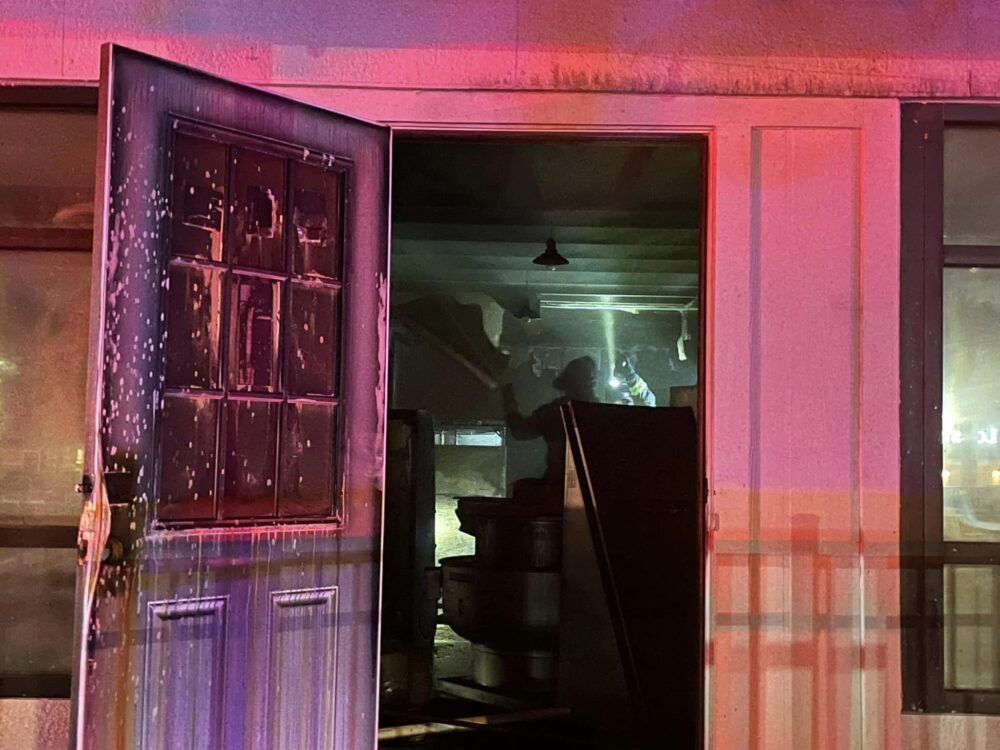 Former Pizza Hut building catches fire October 2 2022 Ocala Fire Rescue 4
