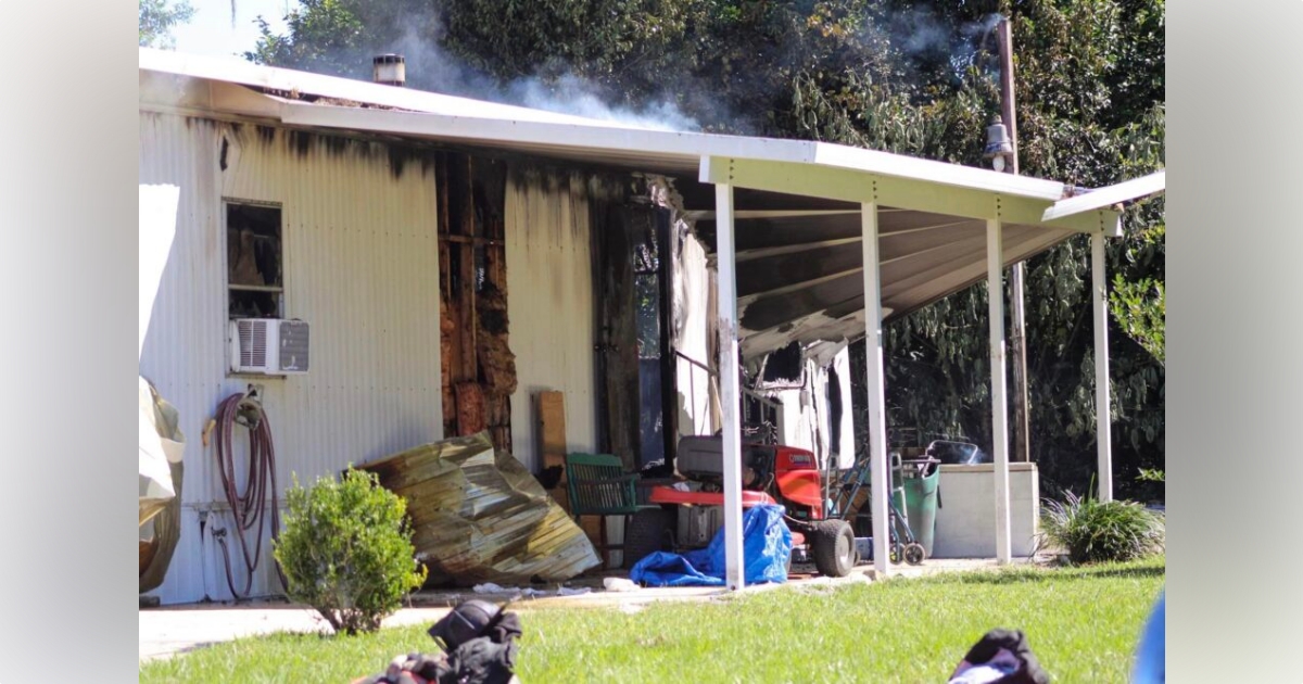 Marion County firefighters rescue woman dog from burning home Marion County firefighters rescue woman dog from burning home
