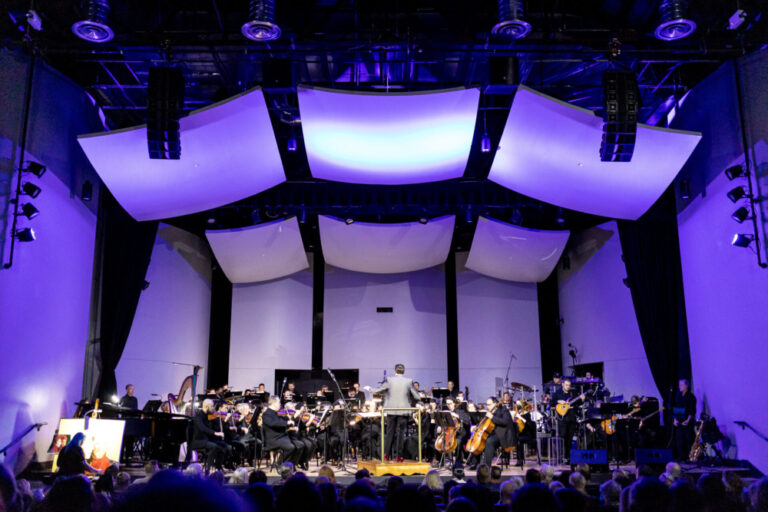 Ocala Symphony Orchestra photo of full orchestra 2022 photo courtesy of Maven Photo and Film