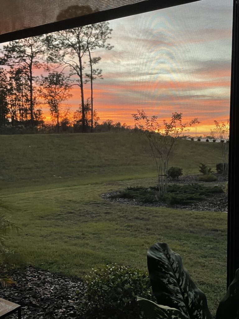 Beautiful Sunset At On Top Of The World Community In Ocala