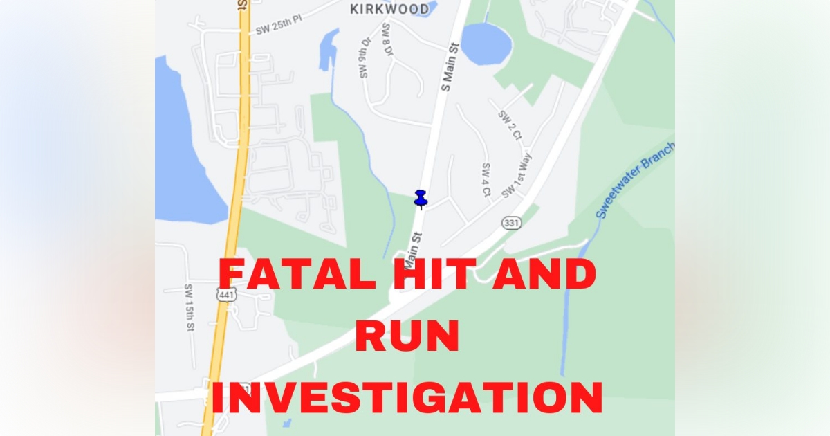 Gainesville police investigating hit and run crash that killed bicyclist 1