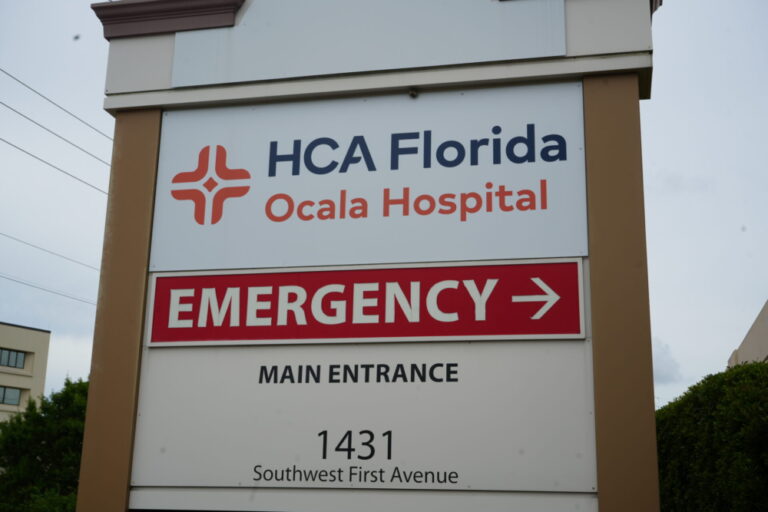 HCA Florida Ocala Hospital sign photo from Jeremiah