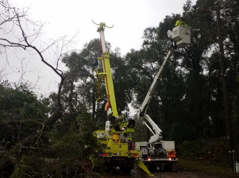 OEU crews working to restore power after Tropical Storm Nicole cropped 2