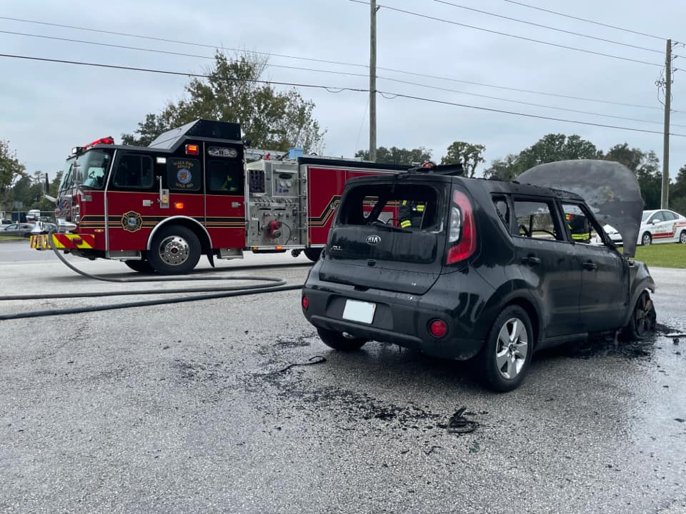 Ocala Fire Rescue responds to vehicle fire - November 22, 2022