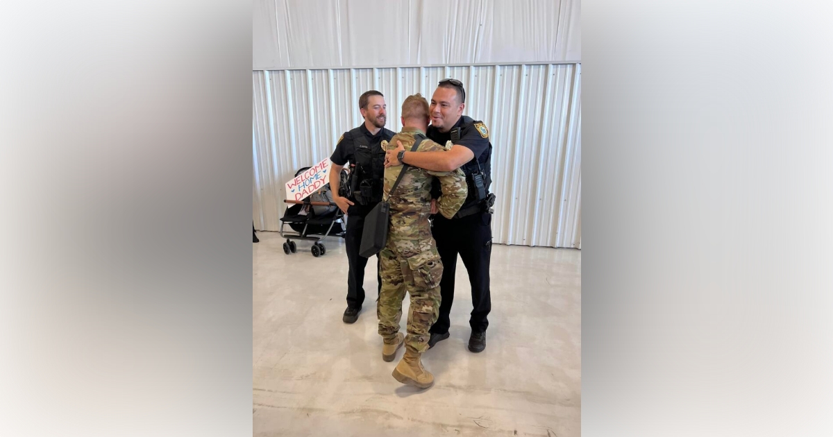 OPD officer returns home after one year deployment overseas 1