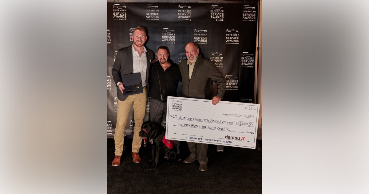 Patriot Service Dogs in Marion County wins national Defender Service Award 1