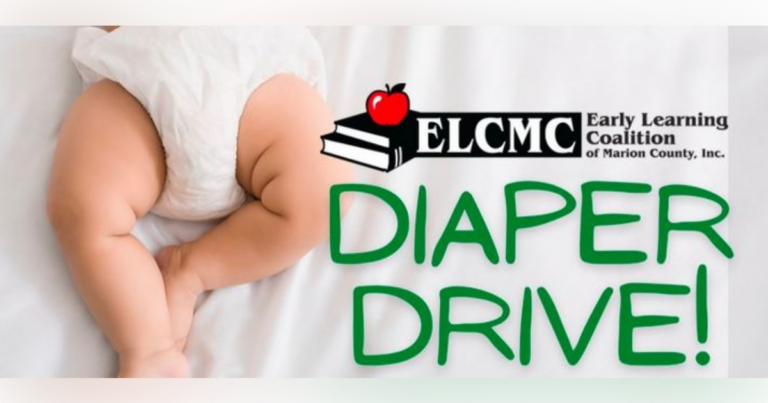 Early Learning Coalition of Marion County collects over 100,000 diapers during donation drive
