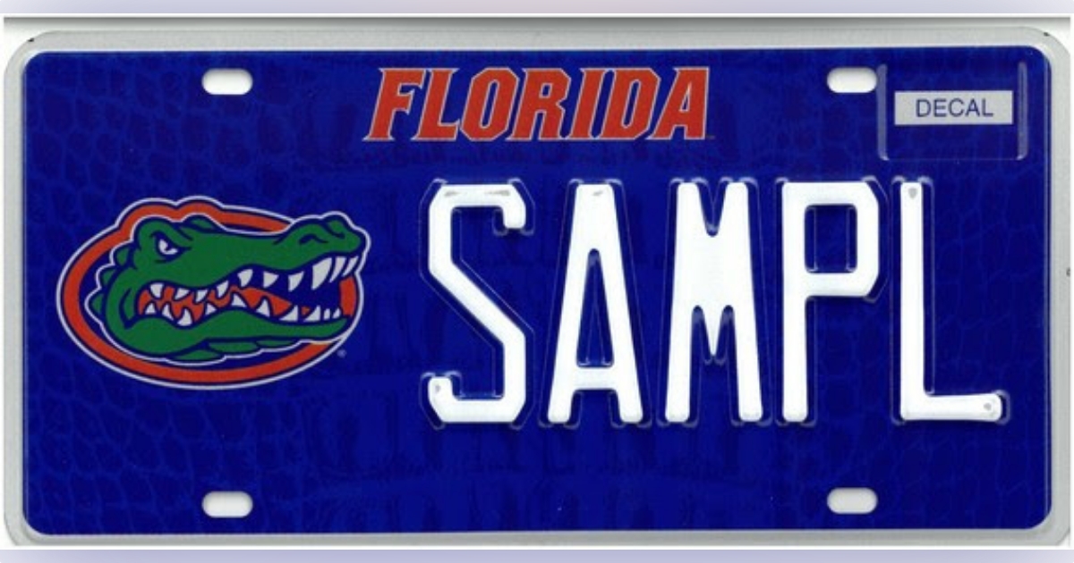 FLHSMV announces new University of Florida specialty license plate