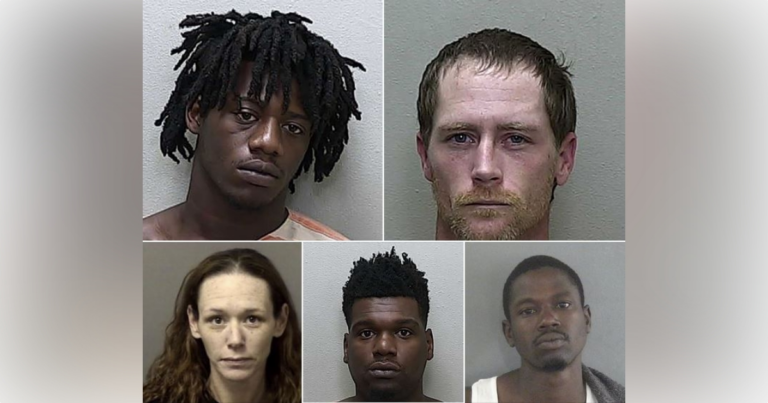 Marion County Sheriff Billy Woods seeks help locating five individuals who remain at large