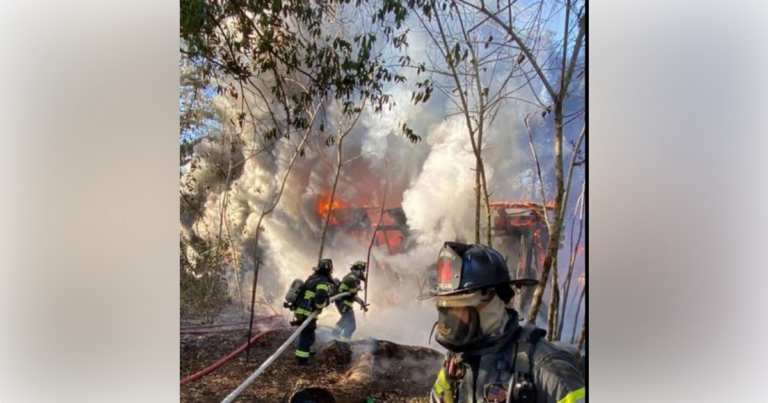 Marion County firefighters battle back-to-back residential fires on Christmas