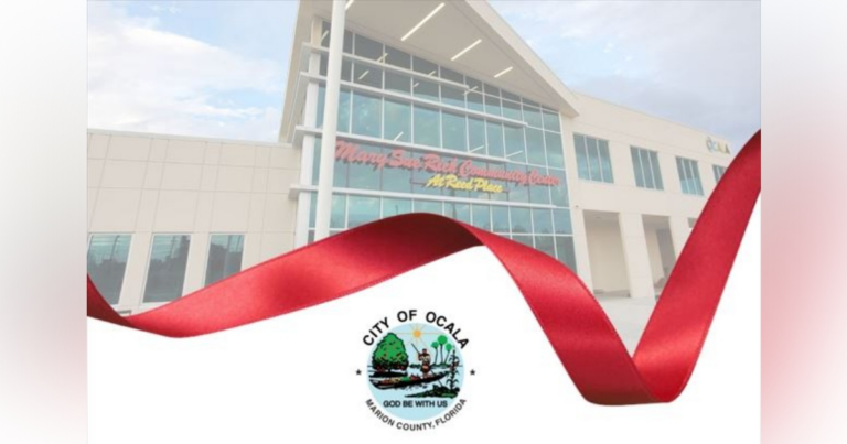 Mary Sue Rich Community Center ribbon cutting ceremony set for January 10