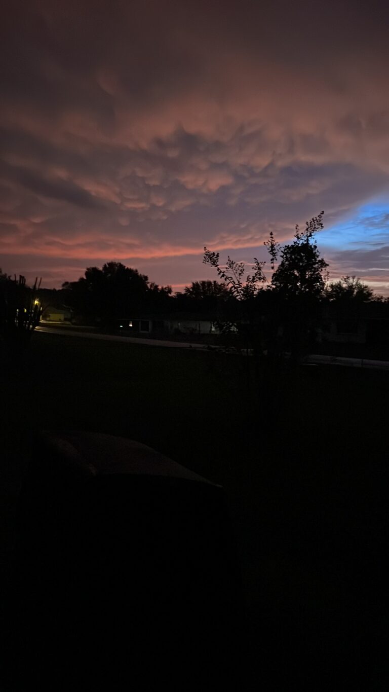 Morning Sunrise Over Cherrywood Estates In Ocala