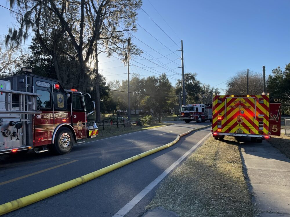 OFR house fire 12 27 22 multiple OFR units resonded