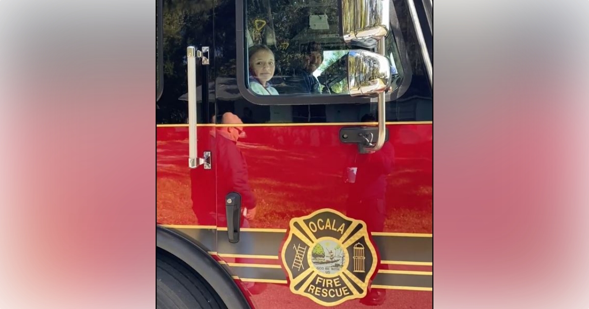 Ocala child hosts annual appreciation event for local first responders 2