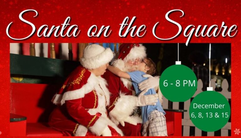 Popular ‘Santa on the Square’ wraps up this week