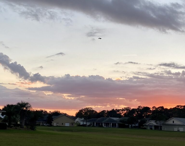 Sunset Over Leeward Air Ranch