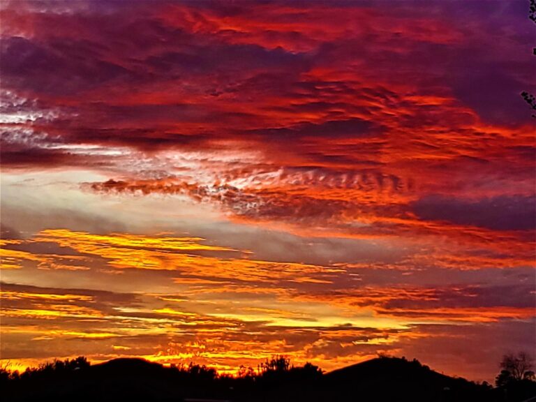 Colorful Sunset Over Ocala’s Summerglen Community