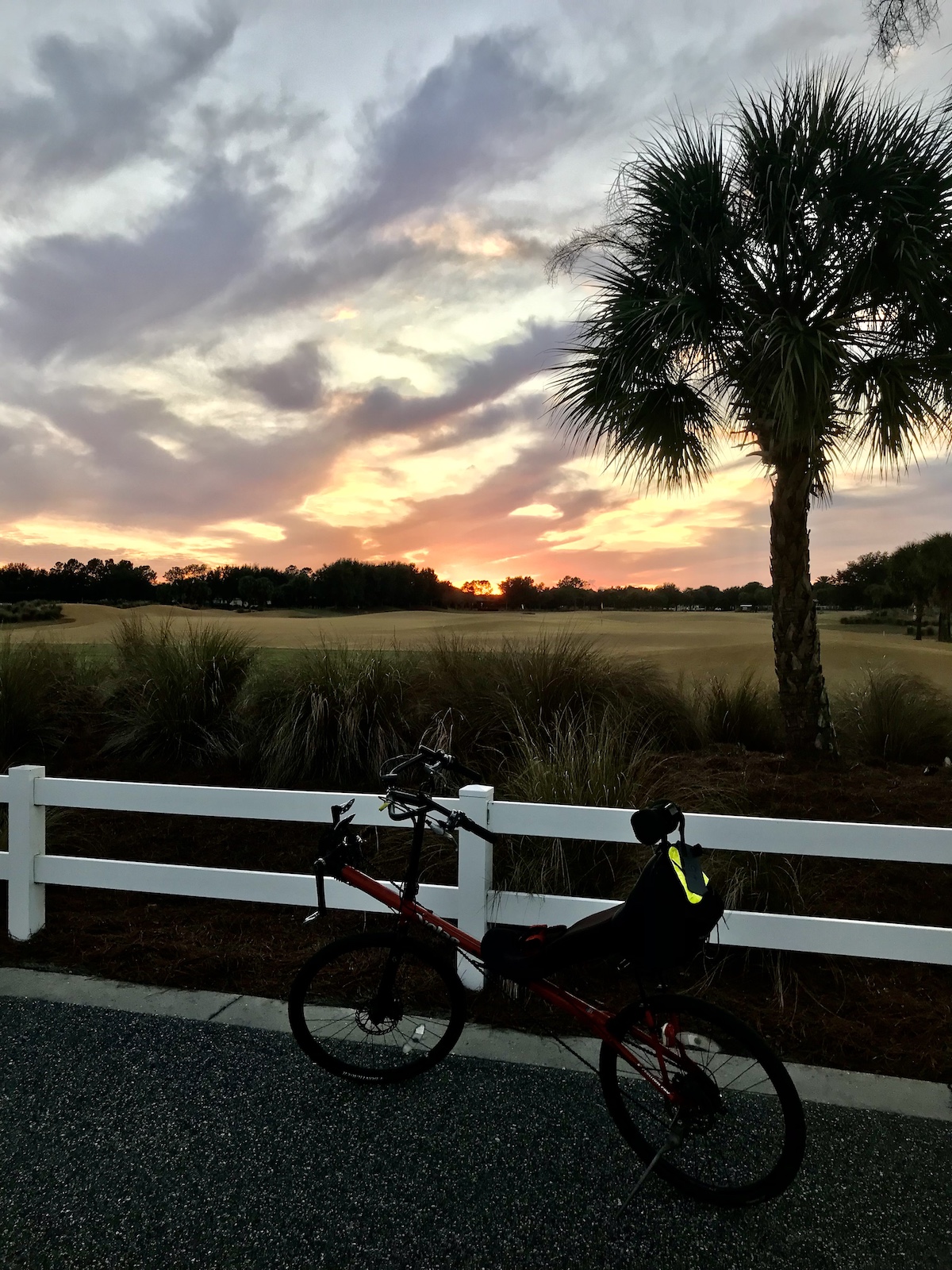 Sunset Over Candler Hills Golf Course