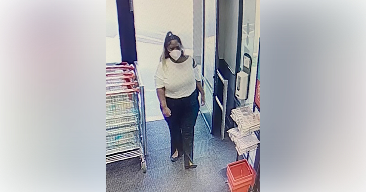 Theft at Winn-Dixie store in Marion County (January 2023) - first female suspect
