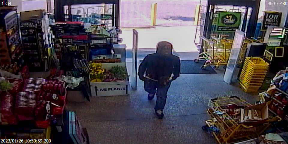 MCSO Dollar General in Ocala theft suspect January 26 2023 3