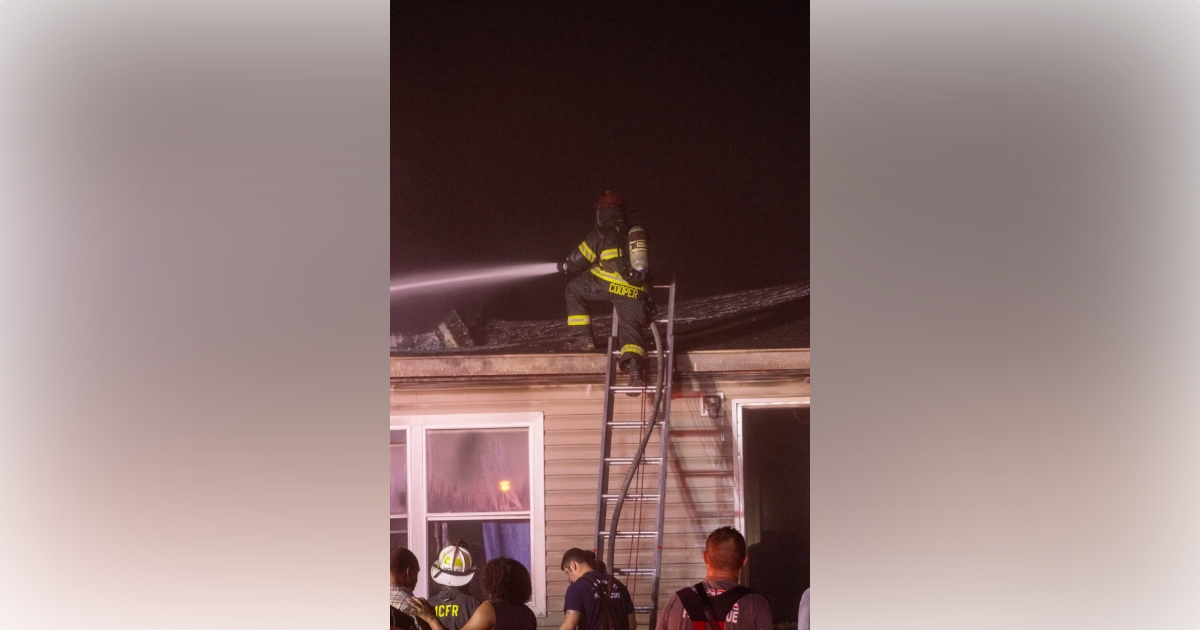 Marion County firefighters battle mobile home fire in Anthony 3 Marion County firefighters battle mobile home fire in Anthony 3
